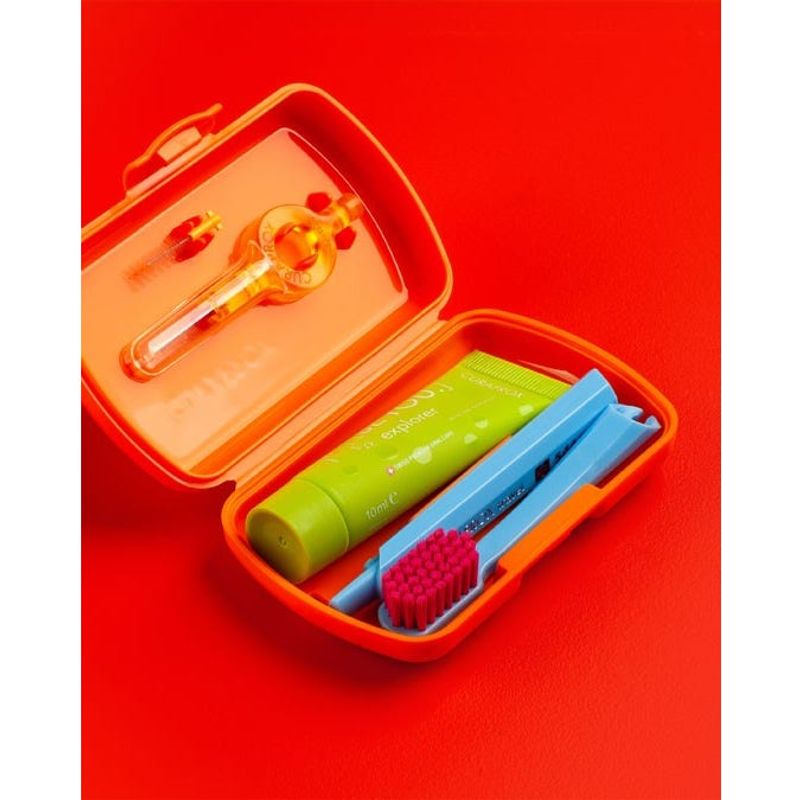 Curaprox Travel Set Orange-4