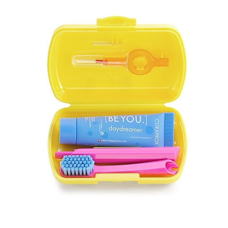 Curaprox Travel Set Yellow-1