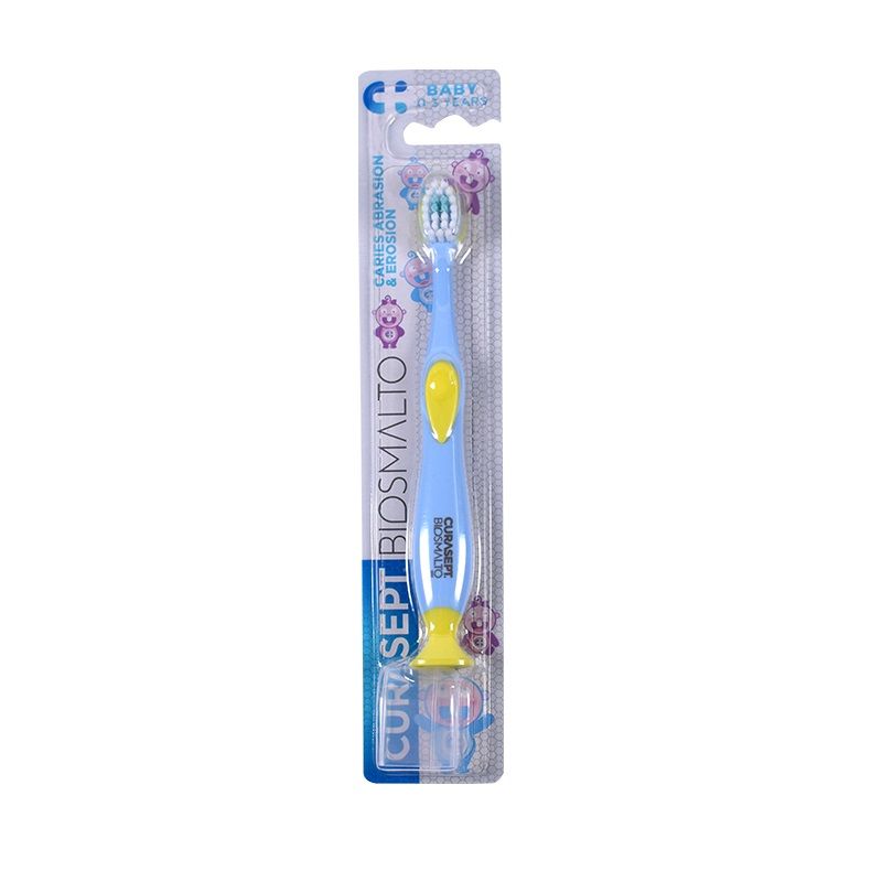 Curasept Biosmalto Baby spazzolino 0-3 anni 1 pezzo colori assortiti-1