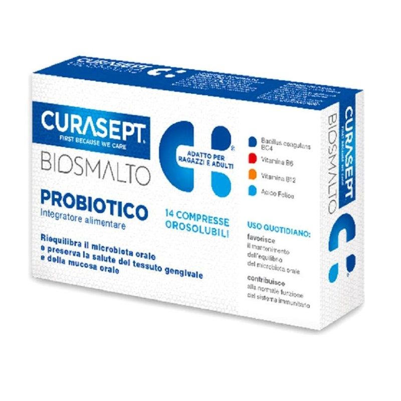 Curasept Biosmalto Probiotico 14 Compresse-1