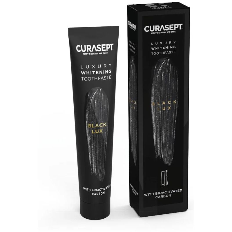 Curasept Black Luxury Whitening dentifricio 75ml-1
