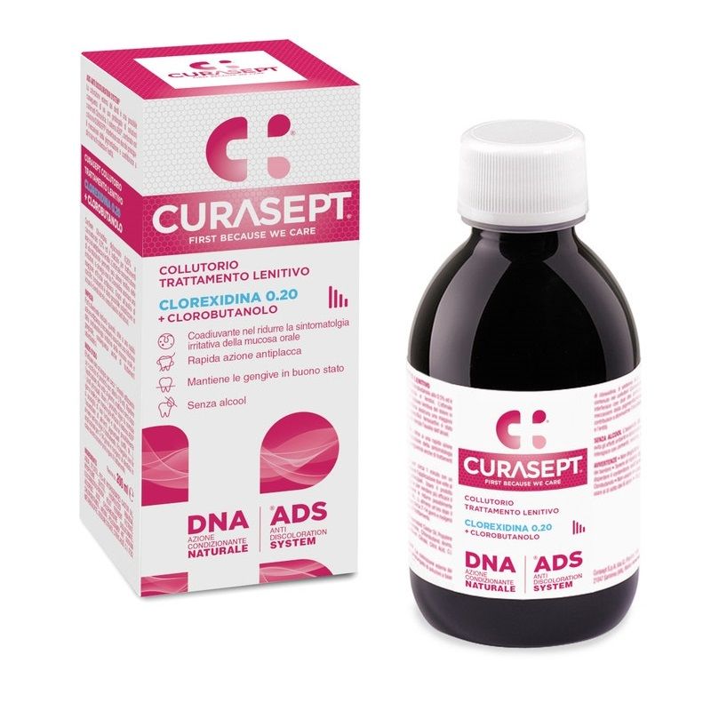 Curasept Collutorio ADS + DNA trattamento lenitivo 200ml-1