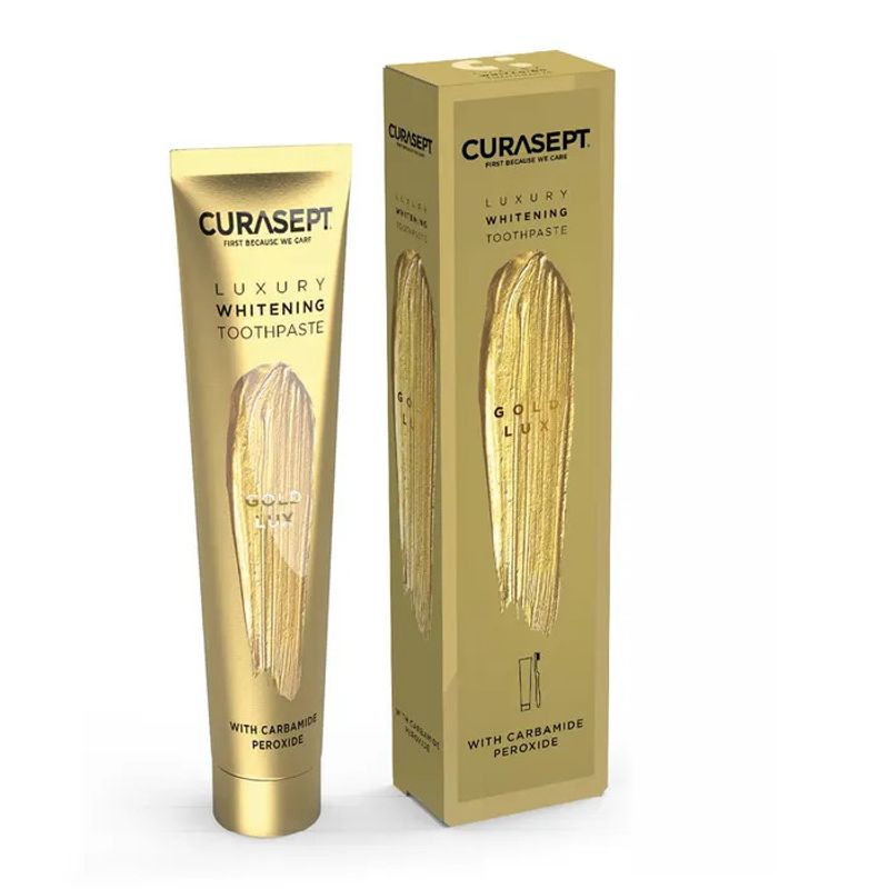 Curasept Gold Luxury White Dentifircio 75ml-1