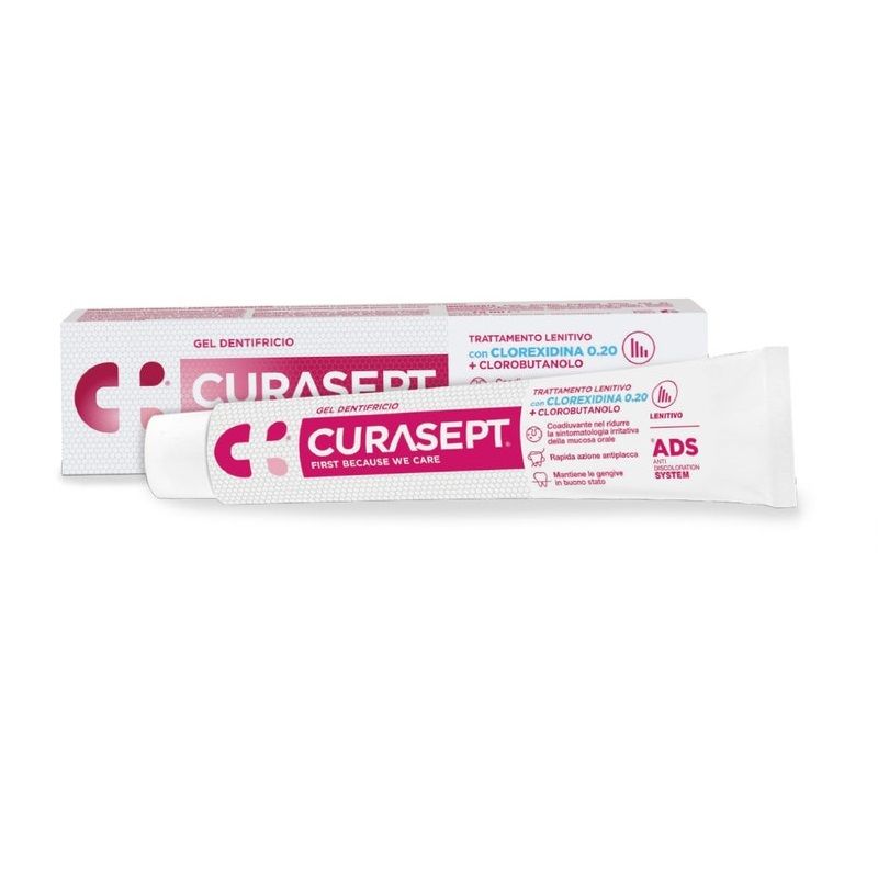 Curasept Gel Dentifricio ADS DNA trattamento lenitivo 75ml-1