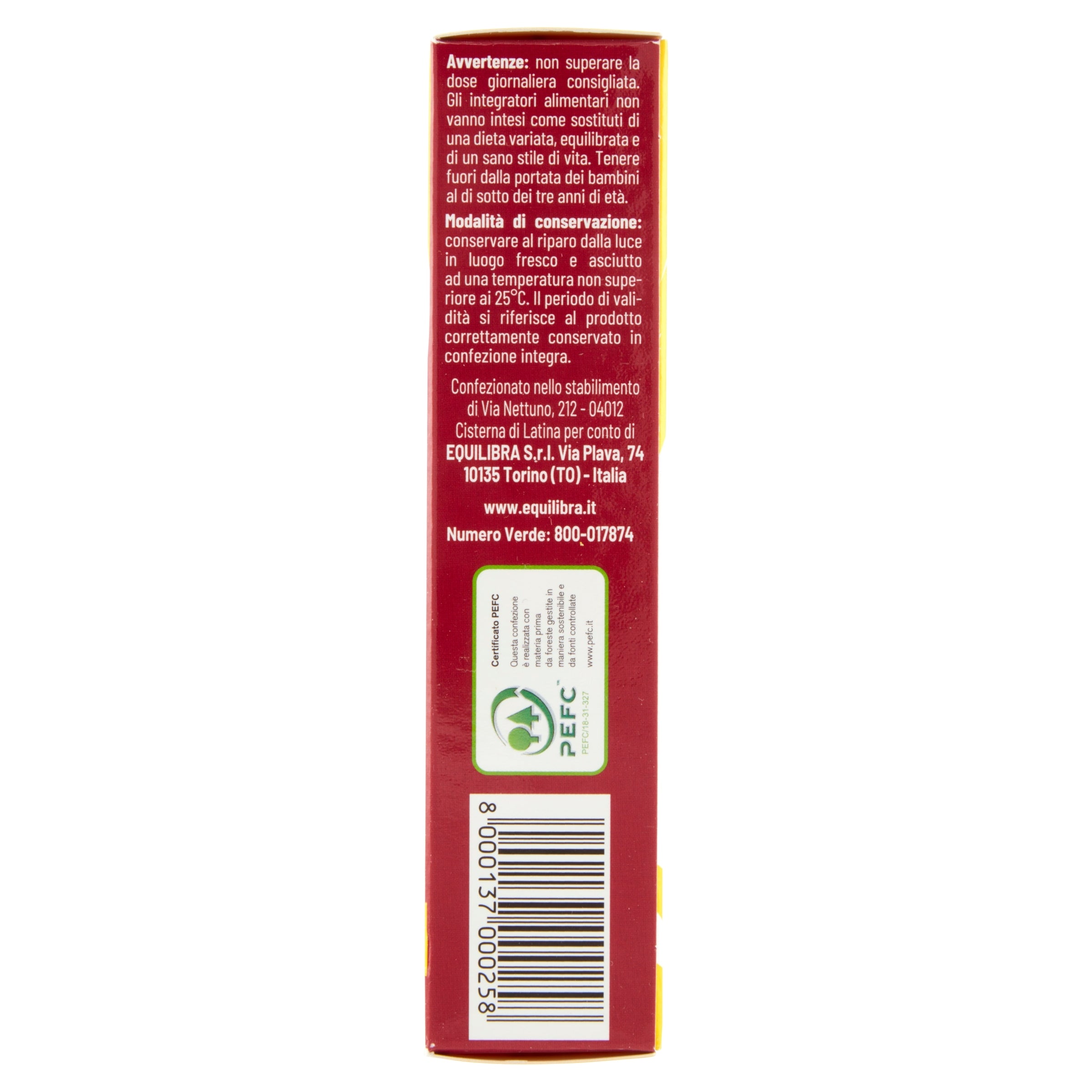 Equilibra Ferro Con Acido Folico+ Vitamina C 60 Capsule-3