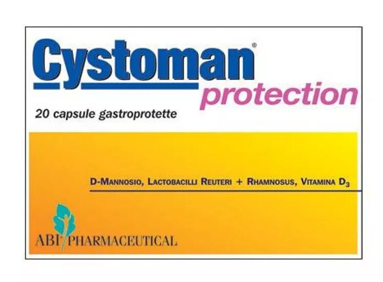 Cystoman Protection integratore per il benessere urinario 20 capsule-2