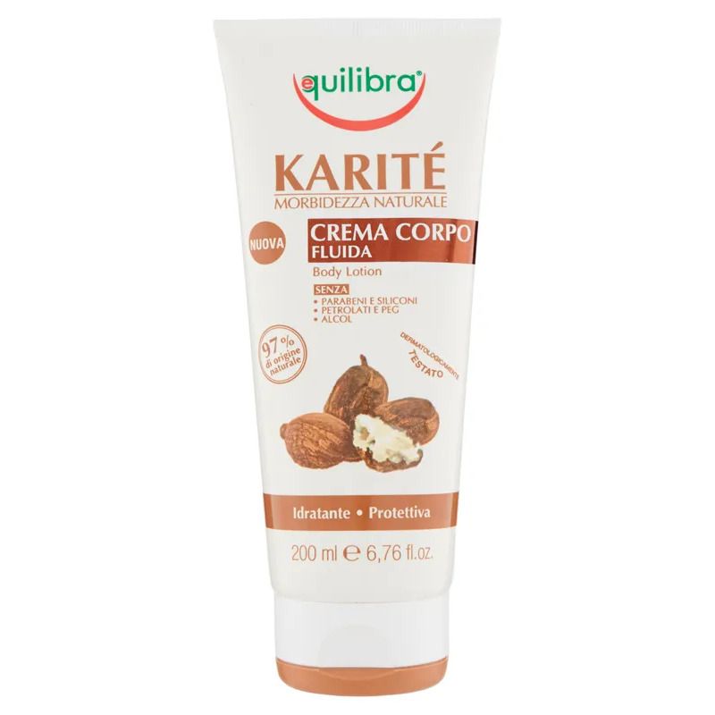 Equilibra Karité crema fluida corpo 200ml-1