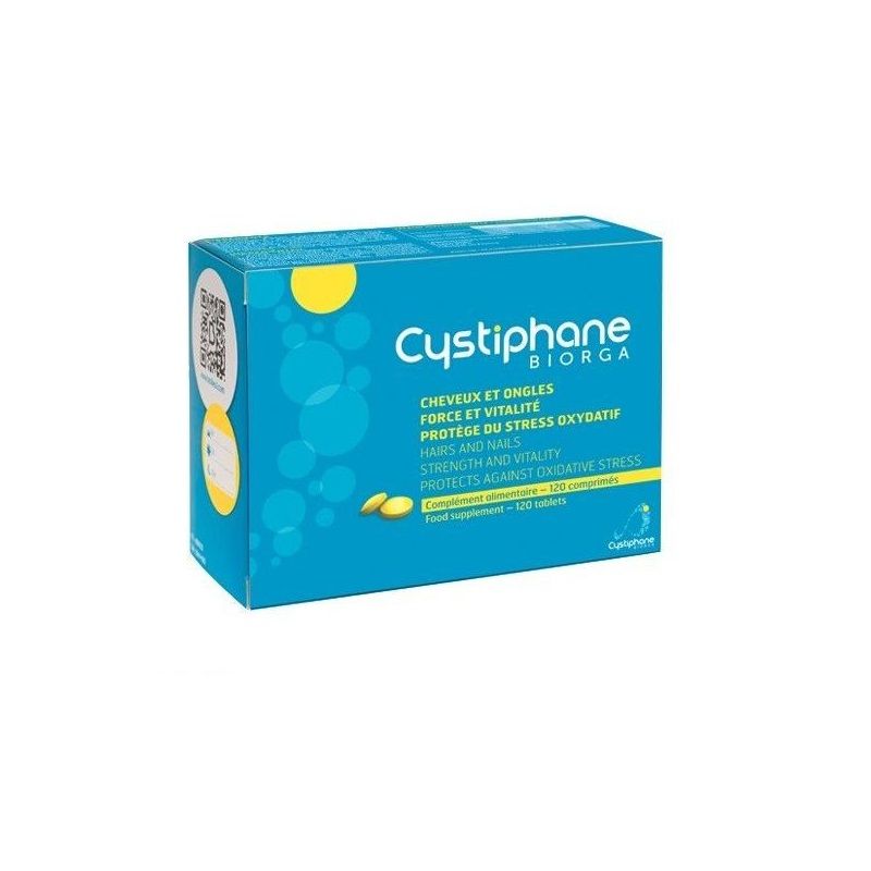 Biorga Cystiphane Capelli&Unghie salute forza e vitalità 120 compresse-1