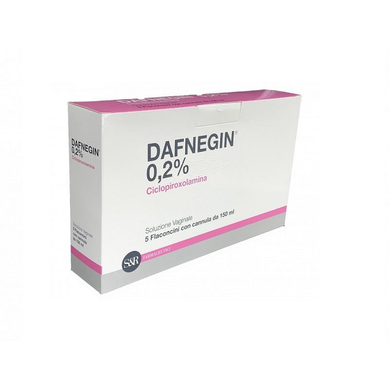Dafnegin Soluzione vaginale 5 flaconcini con cannula da 150ml-1