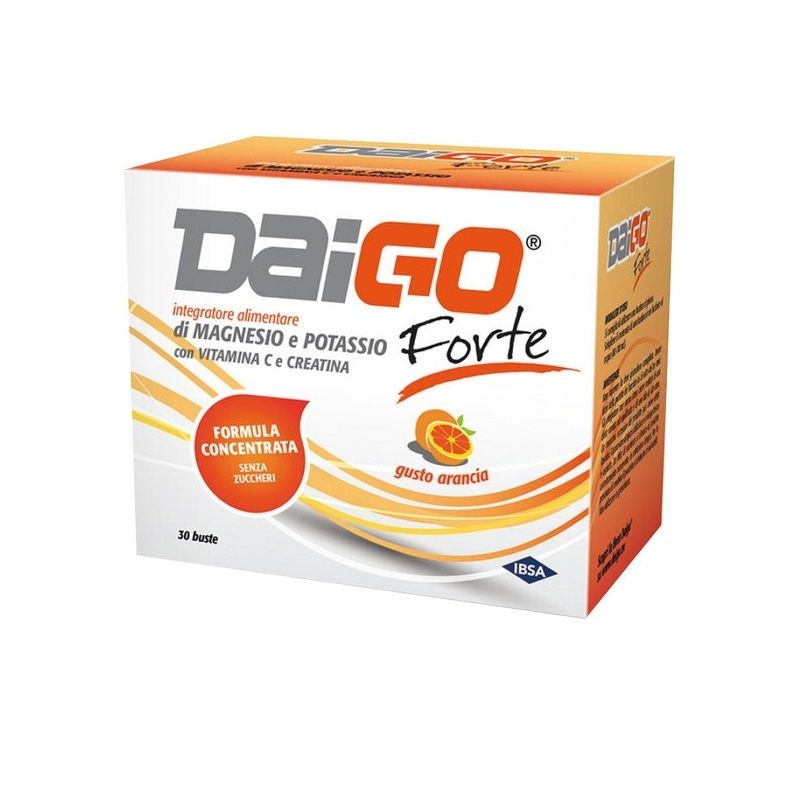 IBSA Daigo Forte integratore di Magnesio e Potassio con Vitamina C e Creatina 30 buste-1
