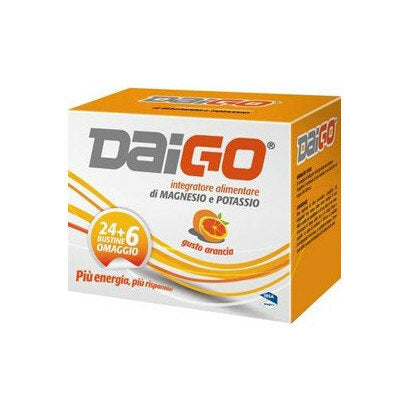 Daigo Integratore Magnesio e Potassio 30 bustine gusto arancia-2