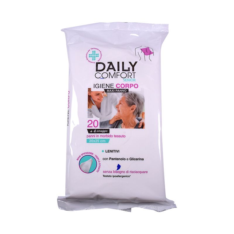 Daily Comfort Senior Igiene Corpo 24 maxi salviette-1