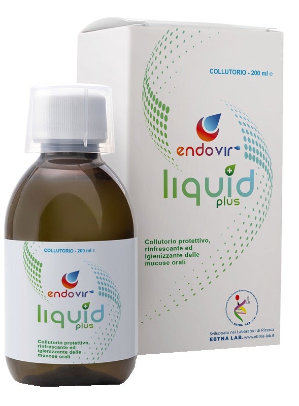 Endovir Liquid Plus collutorio 200ml-1