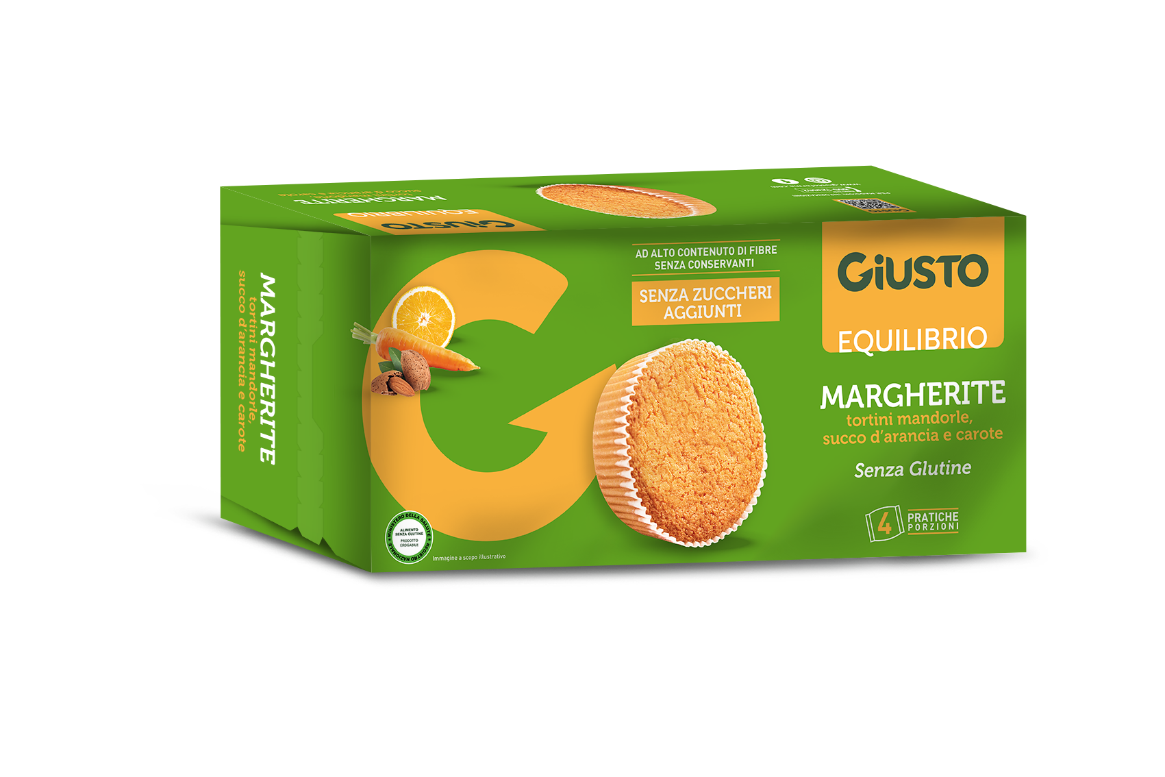 Giusto Senza Glutine Margherite Equilibrio 180g-1