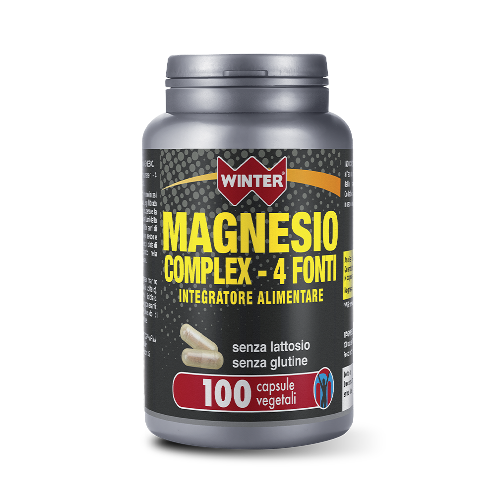 Winter Magnesio Complex 4 Fonti 100 Capsule Vegetali-1