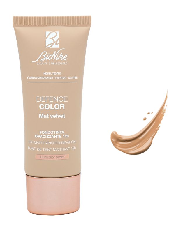 Bionike Defence Color Mat Velvet Fondotinta N. 404 Beige Naturel 30ml-1