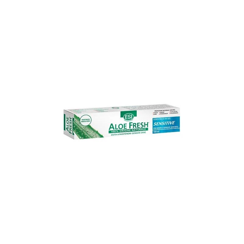 Esi Aloe Fresh Sensitive dentifricio in gel per denti sensibili 100ml-1