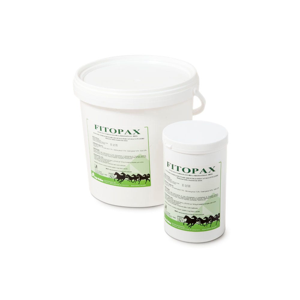 Fitopax Mangime Complementare Dietetico Anti-Stress Per Equini Secchiello 5kg-1