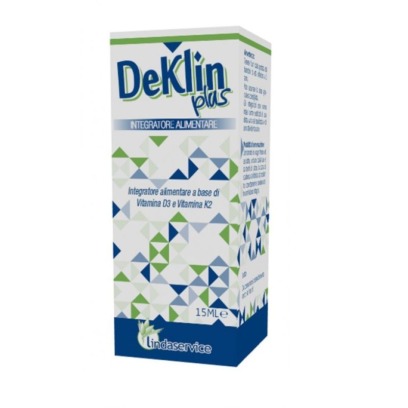 Deklin Plus Integratore alimentare a base di vitamina D3 e vitamina K2 da 15ml-1