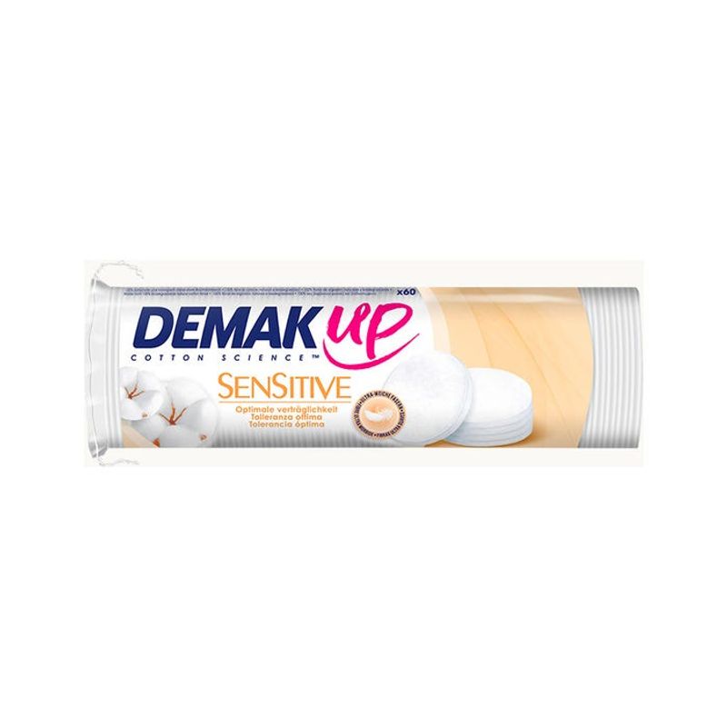 Demak Up Sensitive Dischetti Cotone 60 Pezzi-1