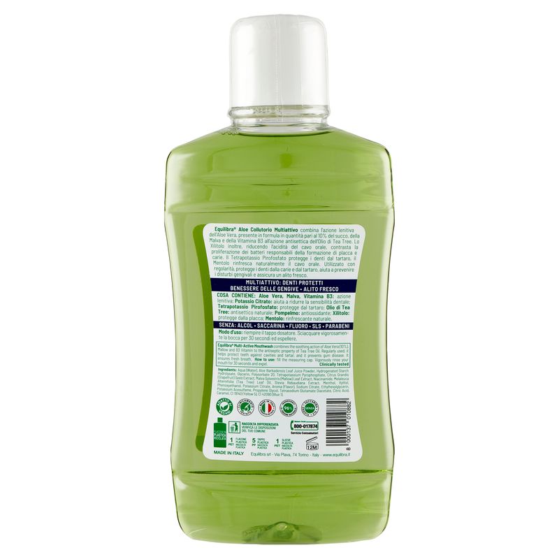 Equilibra Aloe Collutorio Multiattivo 500ml-2
