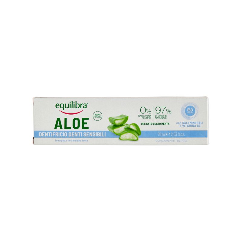 Equilibra Aloe Dentifricio Denti Sensibili 75ml-2