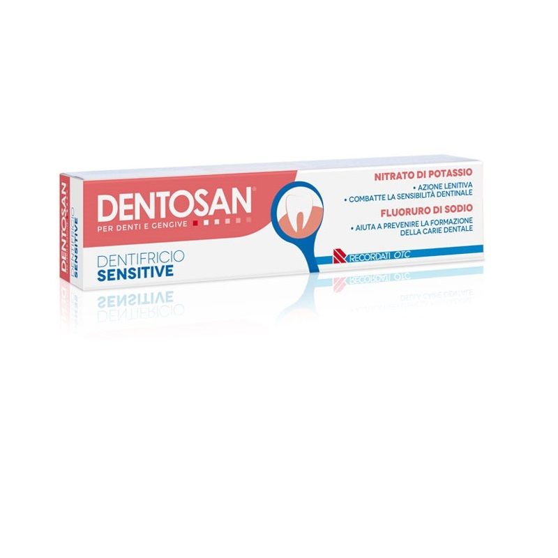 Dentosan Sensitive dentifricio per denti sensibili 75ml-1