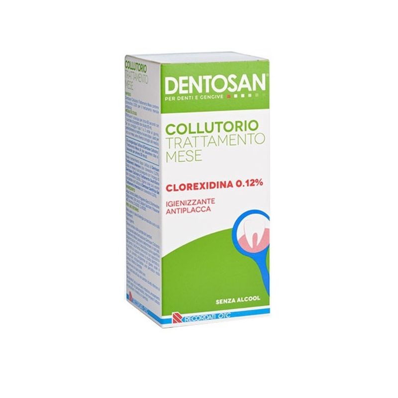 Dentosan Trattamento Mese Clorexidina 0,12% collutorio senza alcool 200ml-0