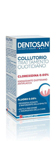 Dentosan Trattamento Quotidiano Clorexidina 0,05% collutorio senza alcool 200ml-2