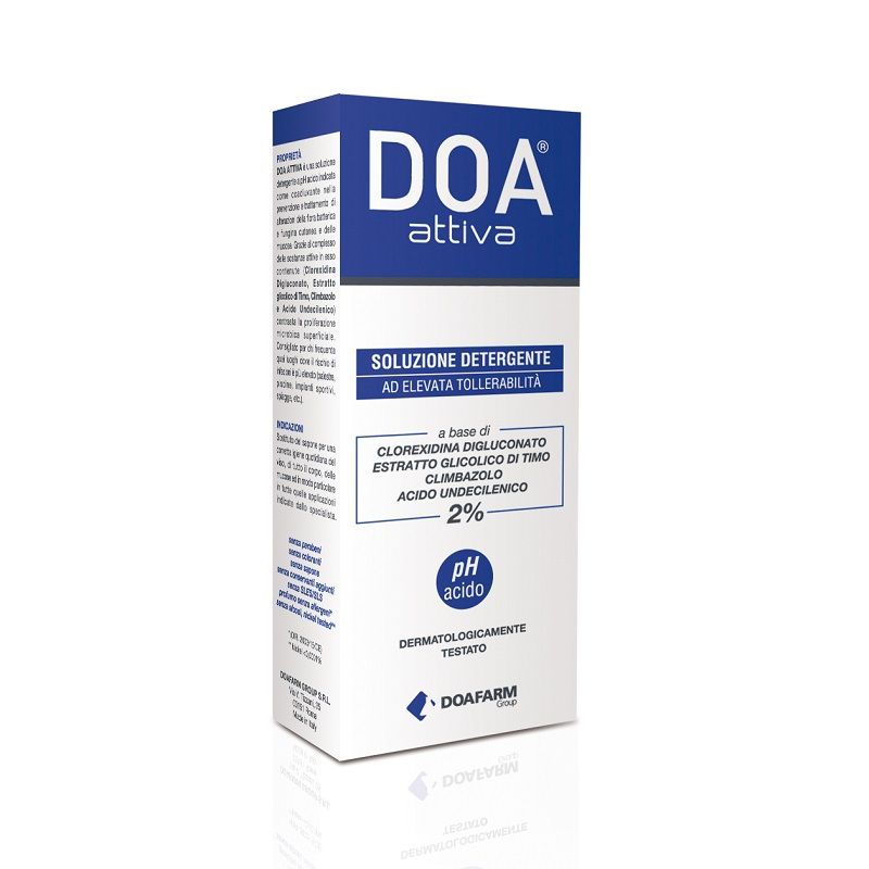 Deofarm Doa Attiva Soluzione Detergente idratante ad elevata tollerabilità 200ml-1