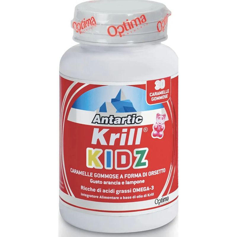 Optima Antartic Krill Kidz Vitamine D3 30 Caramelle-1