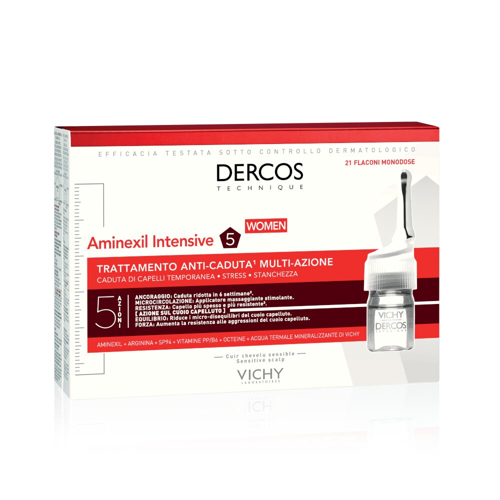 Vichy Dercos Aminexil trattamento anticaduta donna 21 fiale x 6 ml-12