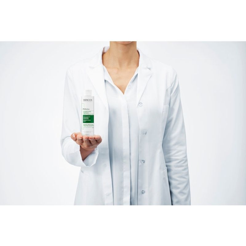 Vichy Dercos Shampoo Psolution Trattamento Cheratoriduttore 200ml-7