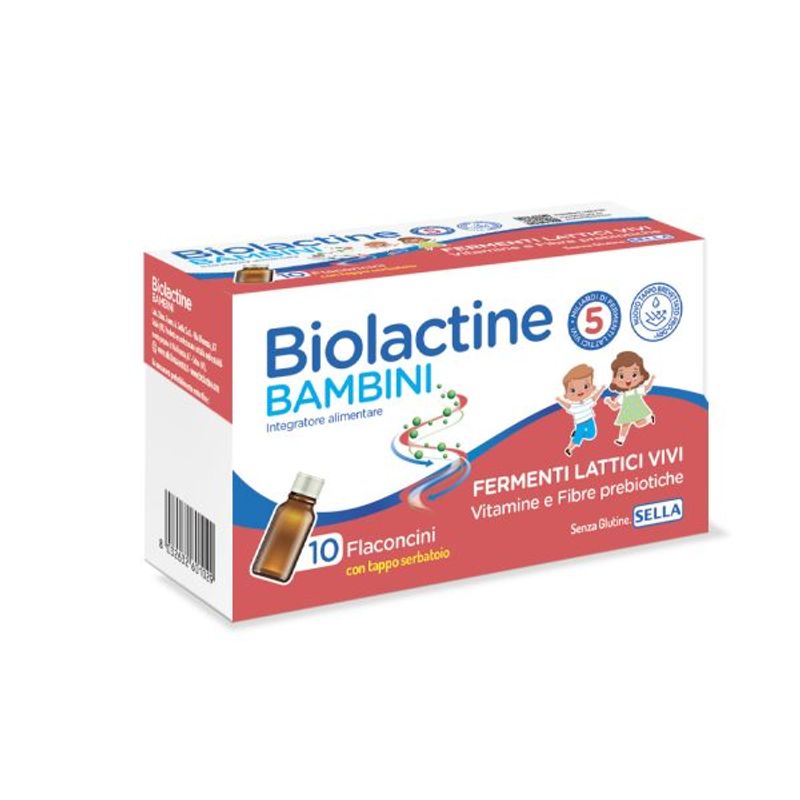 Sella Biolactine fermenti lattici per Bambini in flaconcini 10x8ml-1