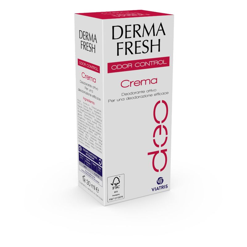 Dermafresh Odor Control Crema Deodorante efficace a lungo 30ml-1