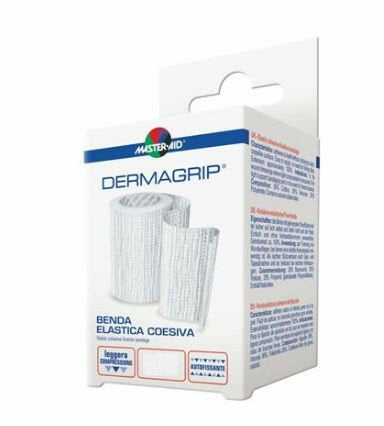 Master Aid Dermagrip Benda elastica coesiva cm 8x20 m in trazione-2