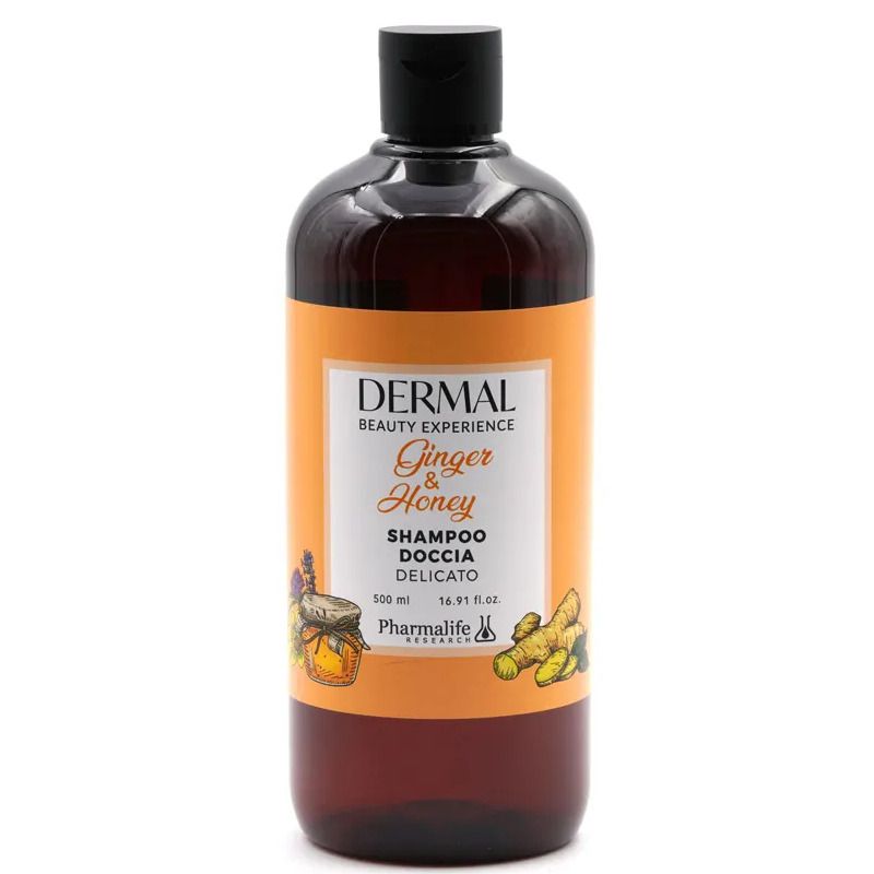 Dermal Ginger & Honey Shampoo Doccia 500ml-1