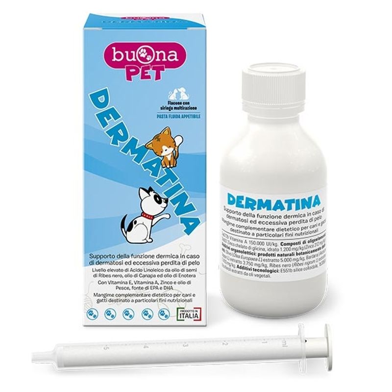 Buona Pet Dermatina Mangime Complementare Cani/Gatti 90g-1