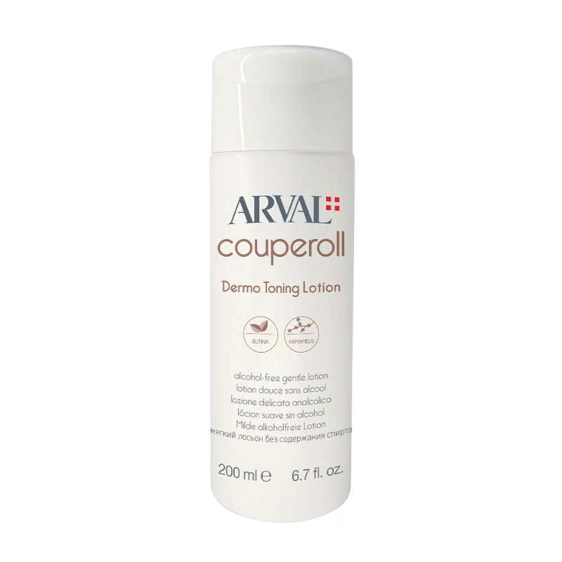 Arval Couperoll Dermo Toning Lozione Delicata Analcolica Viso 200ml-1