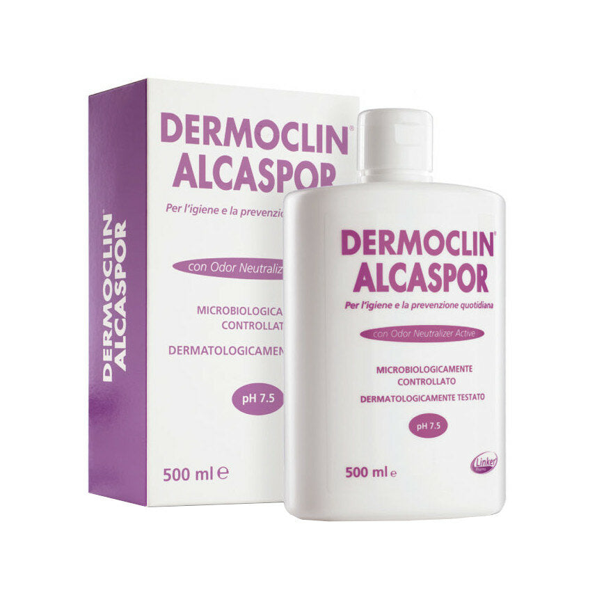 Dermoclin Alcaspor Detergente Intimo lenitivo 500ml-2