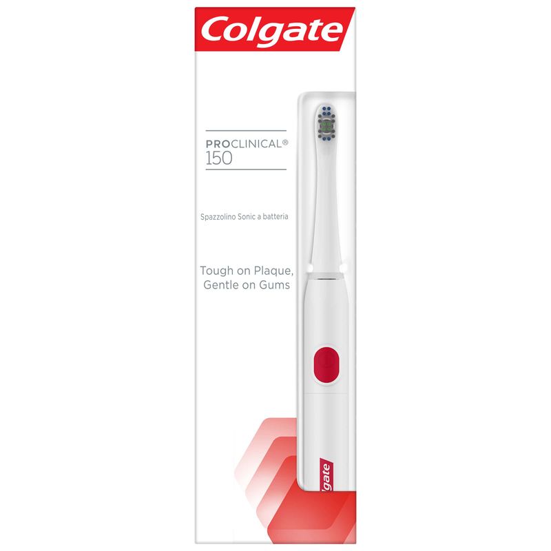 Colgate spazzolino a batteria Pro Clinical 150 per una pulizia avanzata e delicata-1