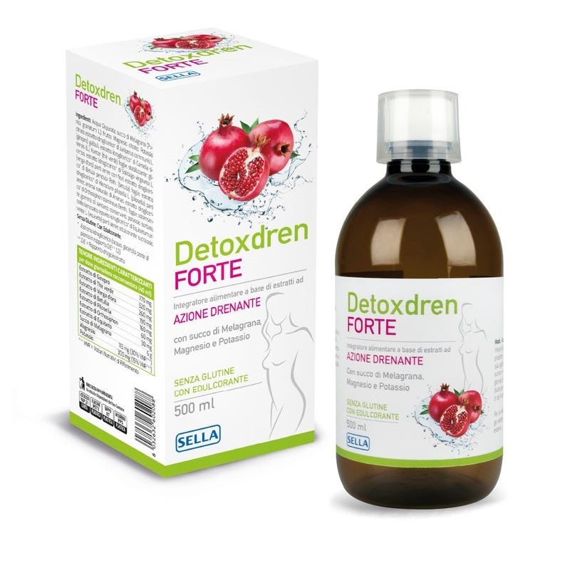 Sella Detoxdren Forte per il drenaggio dei liquidi corporei 500ml-1
