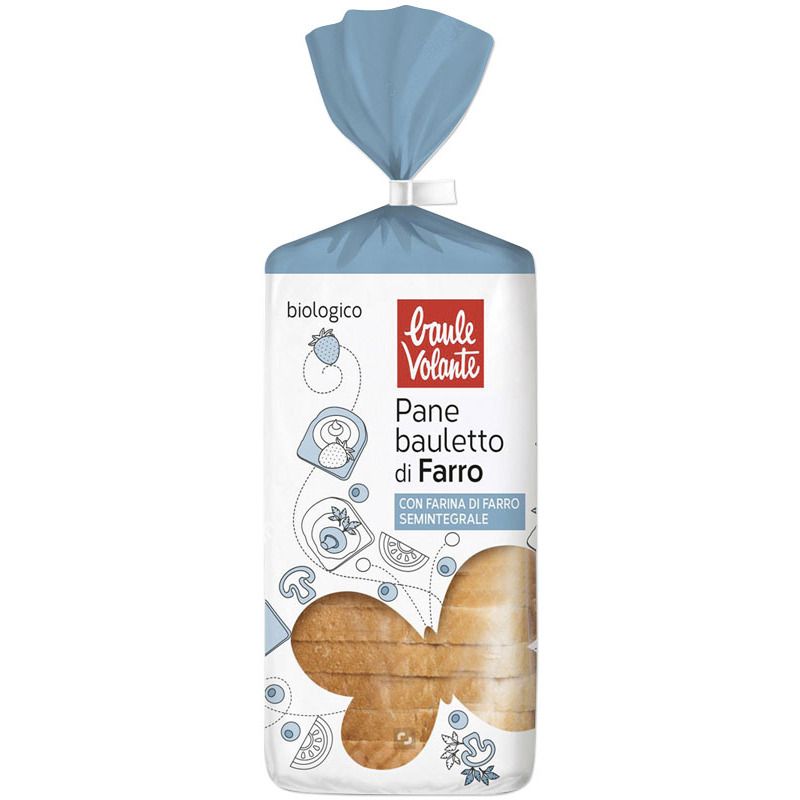 Baule Volante Pane Bauletto di Farro BIO 400g-1
