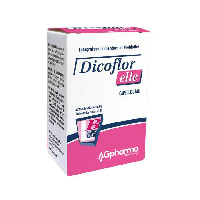 Dicoflor Elle 28 Capsule Probiotici per il Benessere Intestinale-2
