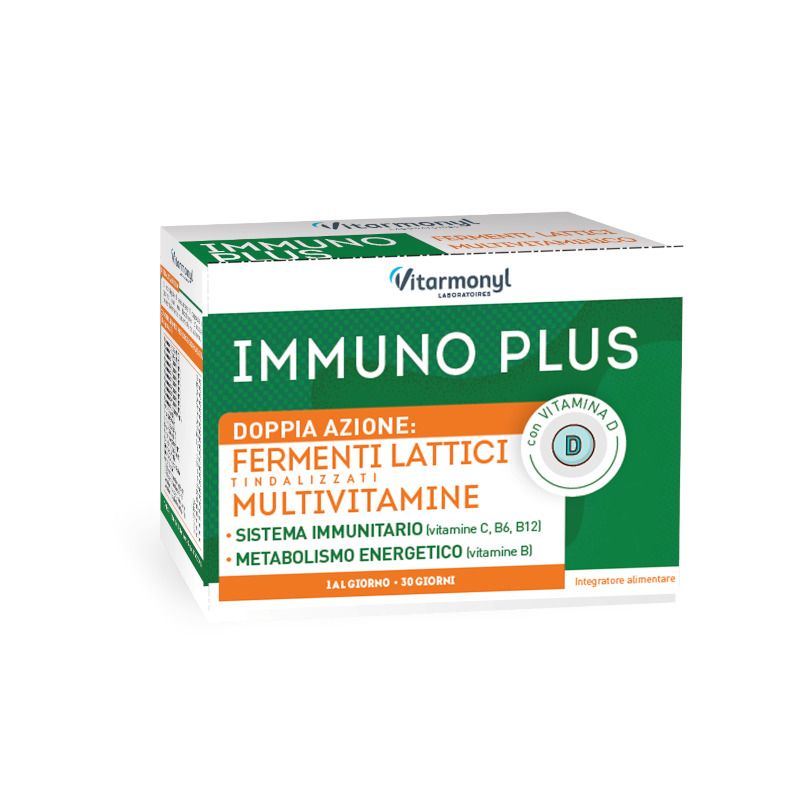 Vitarmonyl Immuno Plus per il sistema immunitario 30 capsule-1