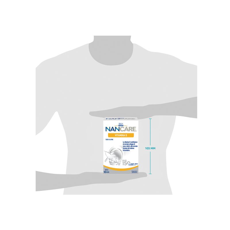 Nestlé Nancare Vitamina D Integratore Pediatrico Per Lattanti E Bambini Dalla Nascita Flacone 100ml-5