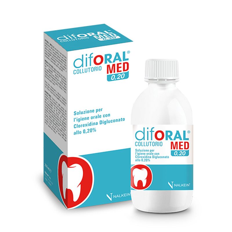 Nalkein Diforal Med 0,20 Collutorio Denti/Gengive 200ml-1