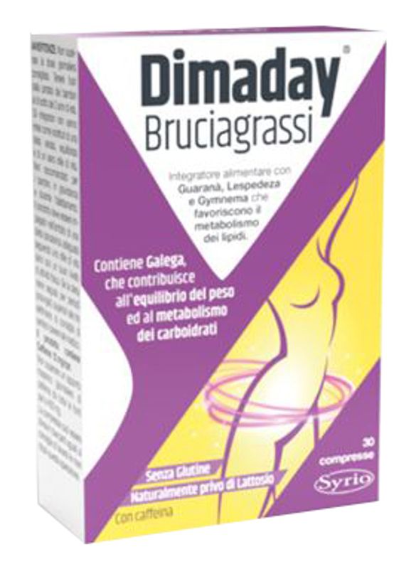Syrio Dimaday Bruciagrassi 30 compresse-1