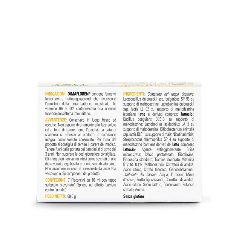 Dimafloren equilibrio della flora batterica 7 flaconcini monodose-2