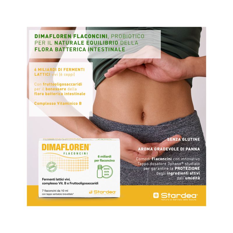Dimafloren equilibrio della flora batterica 7 flaconcini monodose-4